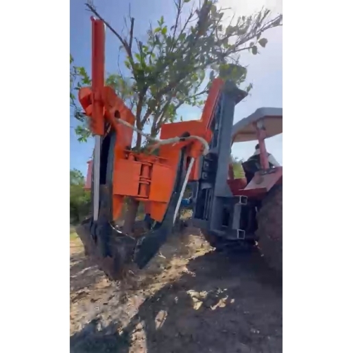 Ağaç Sökme Makinesi  Traktör ve İş Makinesi Arkasına Monteli.